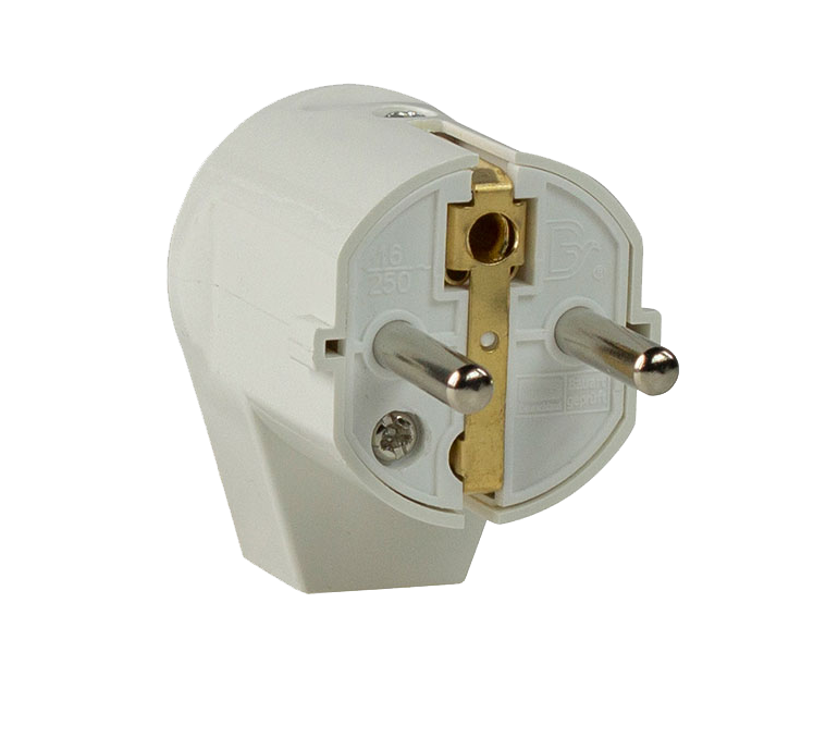 Schwabe Haakse Stekker 230V/16A IP20 randaarde 1.5mm²