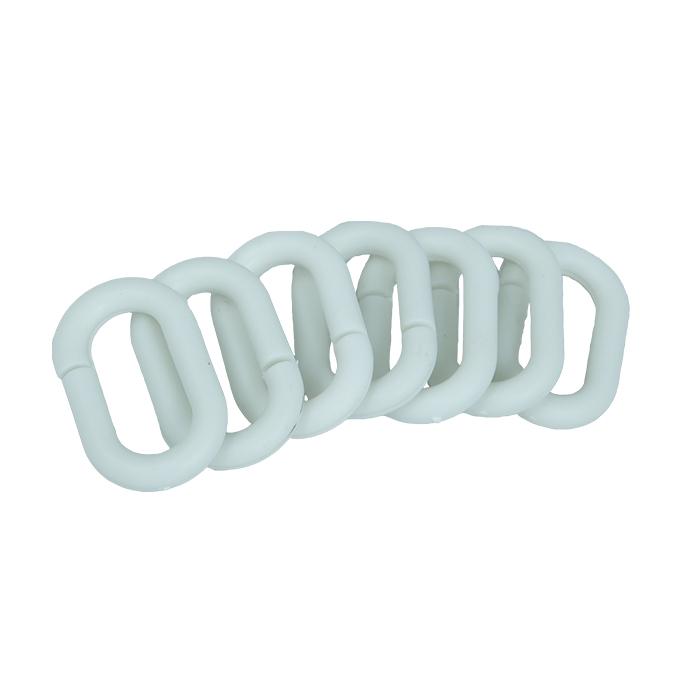 Spectrum Lockout Verbindingsschakel Kunststof Ketting Wit (10 stuks)