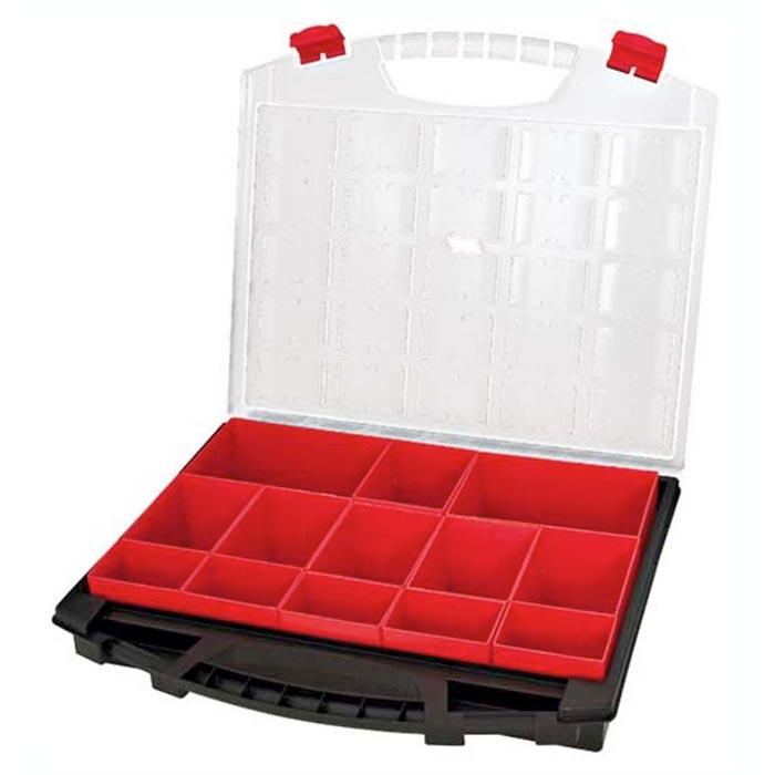 Tayg Assortimentsdoos Zwart met 13 Inzetbakjes 430/80/13 430 x 370 x 85mm